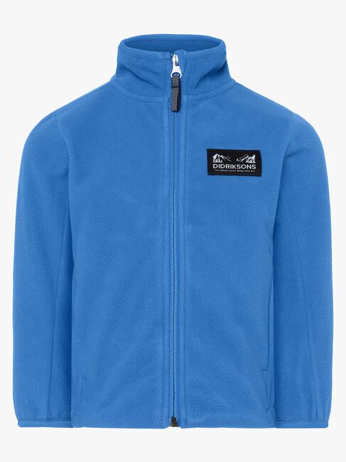 Didriksons Muskot  Vindtett Vindfleecejakke, Sapphire Blue