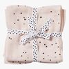 Done By Deer Teppe Dreamy Dots 120x120 2-pack, Powder