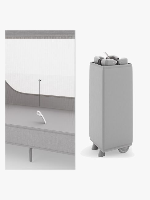 Kinderkraft LEODY UP Reiseseng, Grey