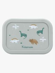 Kidzroom Silikon Matboks Small Talk, Grønn