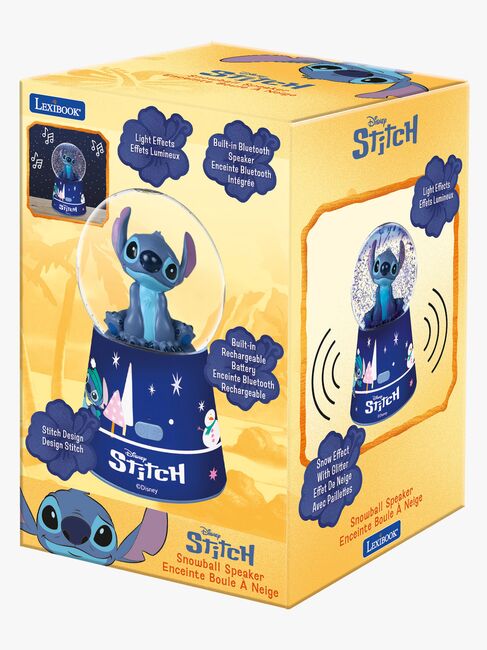 Disney Stitch Snøkule Bluetooth-høyttaler