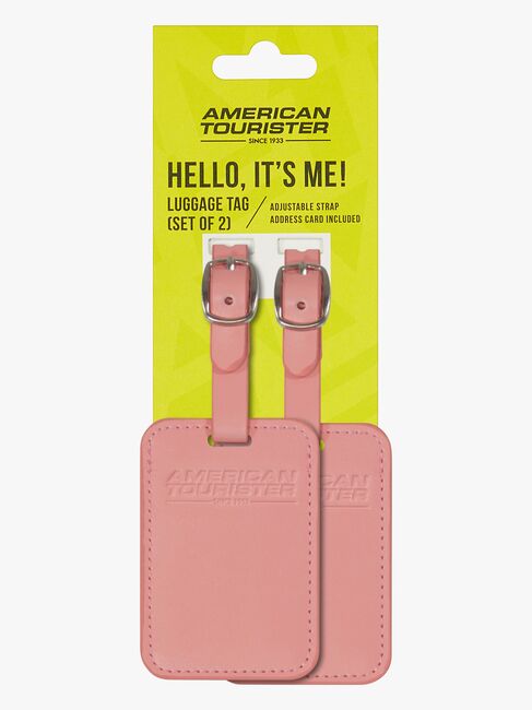 American Tourister Bagasjemerke 2-Pakk, Solar Pink