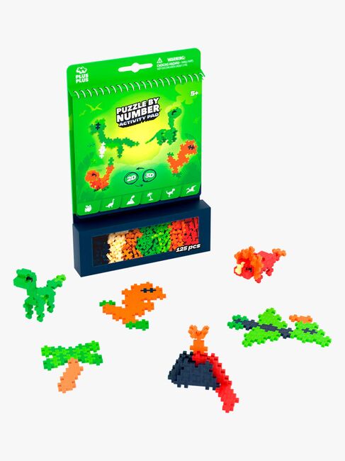 Plus-Plus Activity Pad Dino Byggesett