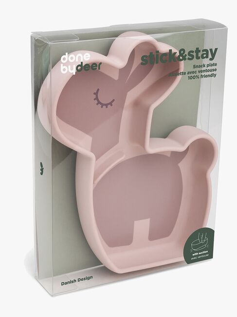 Done By Deer Stick & Stay Silikontallerken Lalee, Powder