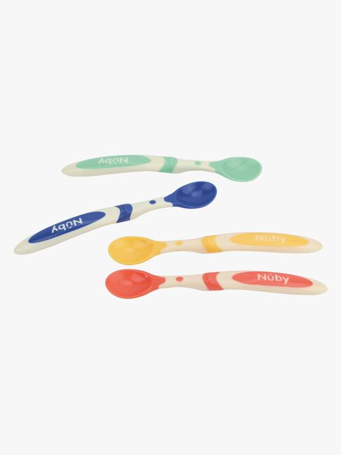 Nuby Mateskjeer 4-Pakk