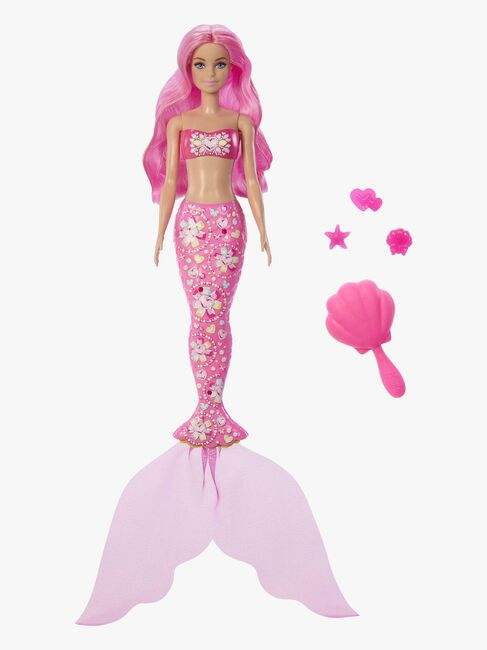 Barbie Color Reveal Treasure Series Motedukke Havfrue