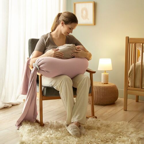 bbhugme Gravid- og Ammepute, Dusty Pink