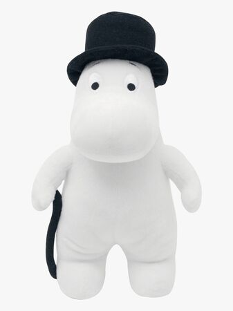 Mummitrollet Mummipappa Kosedyr 25 cm, Hvit