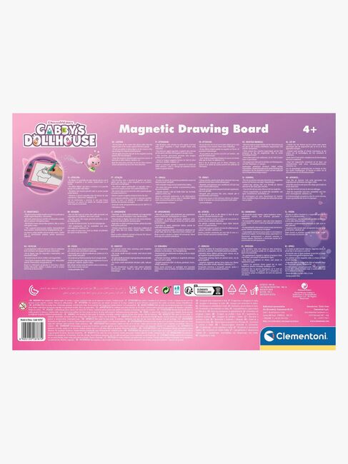 Clementoni Magnetisk Tavle Gabby's Dollhouse