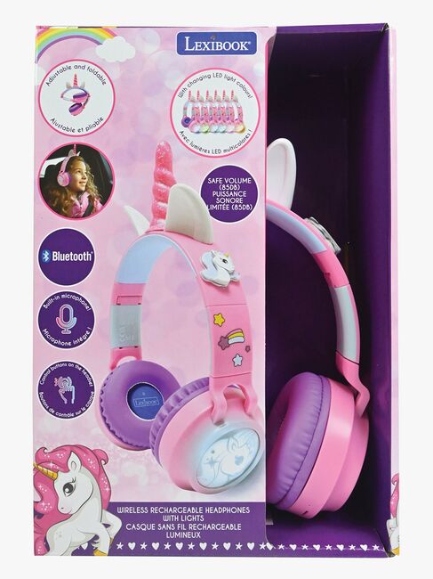 Lexibook 3D Hodetelefoner Enhjørning