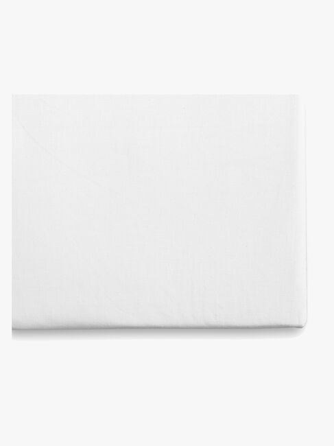 Borganäs Stretchlaken 60x120, Hvit