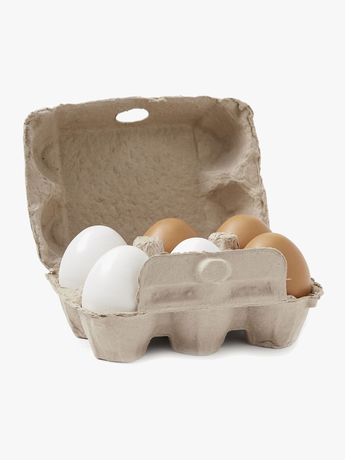 Kids Concept Bistro Egg 6-pack, Natur