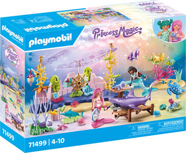 Playmobil 71499 Princess Magic Byggesett Princess Magic Sea Animal Care Of the Mermaids
