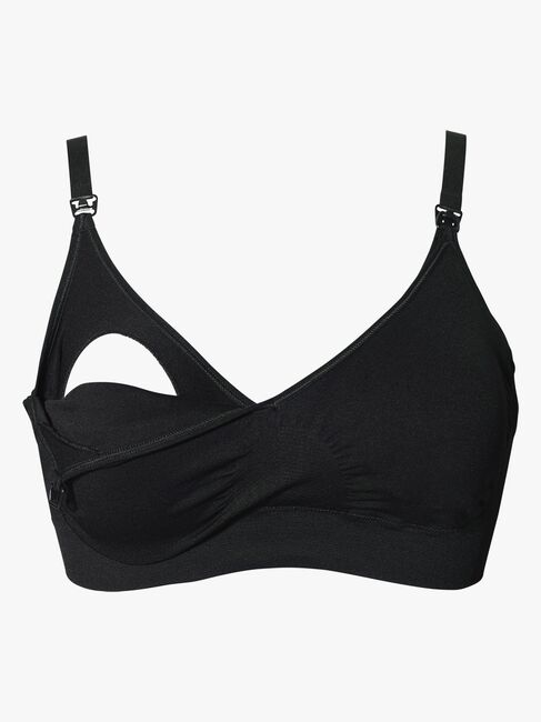 Boob Amme-BH T-Shirt Fast Food Svart