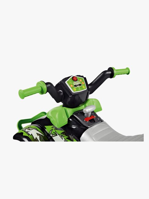 Peg Perego Corral T-Rex Firhjuling 330W, Grønn/Svart