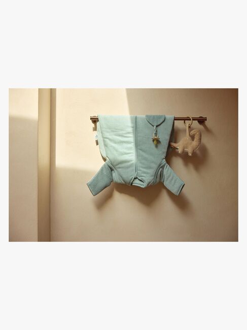 Jollein Sovepose med Avtagbare Ermer Rund 70 cm, Rib Sea Green