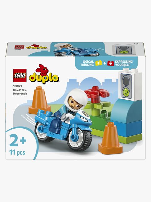 LEGO DUPLO Town 10471 Blå politimotorsykkel
