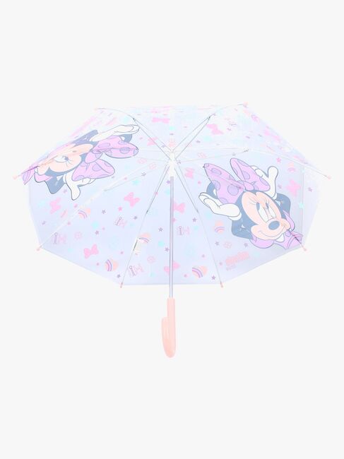 Disney Minni Mus Paraply Rainy Days, Rosa