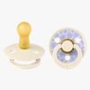 BIBS Studio Colour Smokk 2-Pack Lateks Str 2 Rund, Jasmine/Ivory Mix