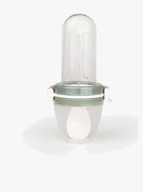 Kidsme Food Squeezer med skje, Grey