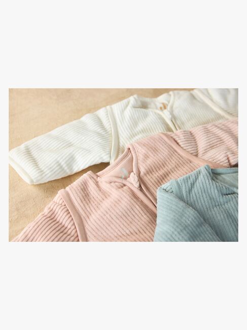 Jollein Sovepose med Avtagbare Ermer Rund 70 cm, Rib Wild Rose
