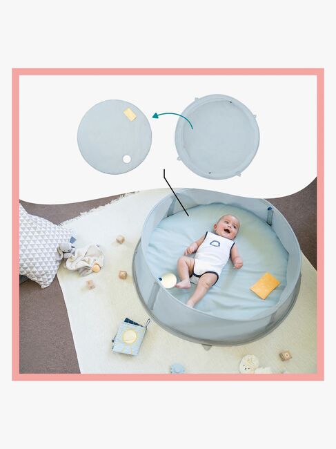 BabyMoov UV-Telt, Blue/White