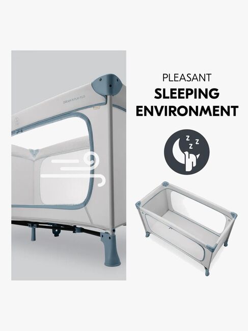 Hauck Dream N Play Plus Reiseseng, Dusty Blue