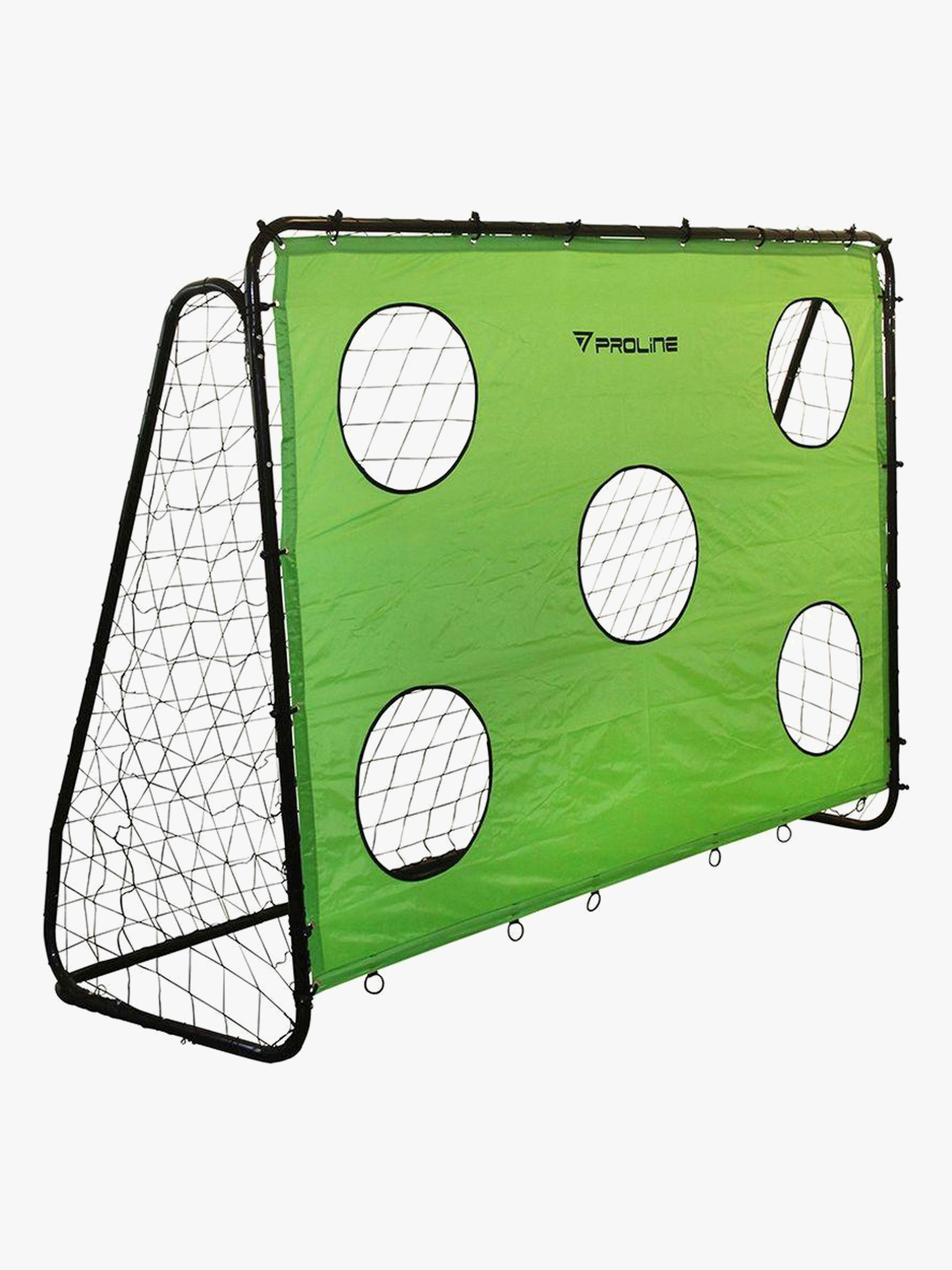 Proline Mål med Presisjonspanel 400 x 200 cm, Svart - Fotball