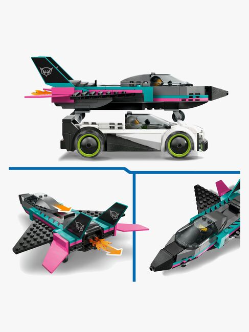 LEGO City 60489 Jagerfly mot bil