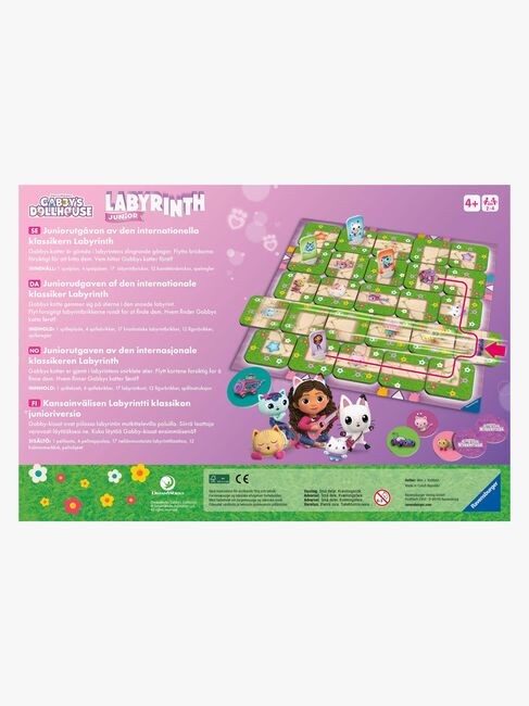 Ravensburger Gabby's Dollhouse Labyrint Junior Spill