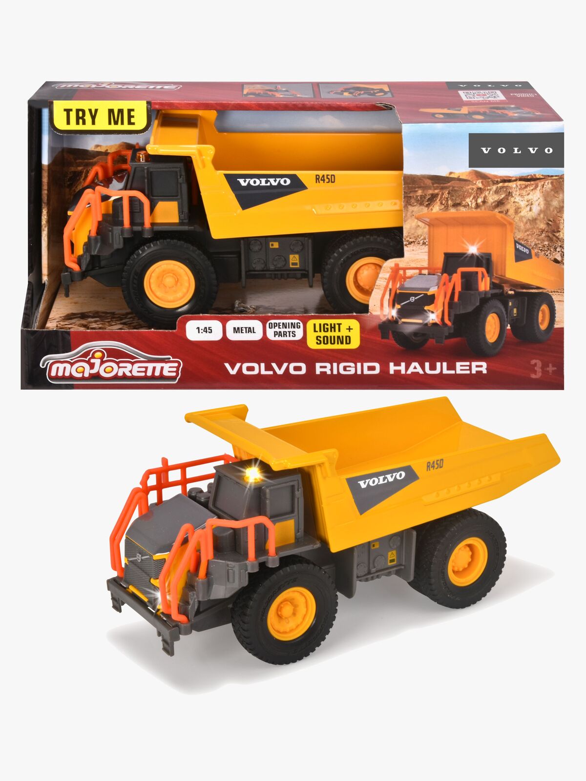 Majorette Grand Series Volvo R45D Dumper