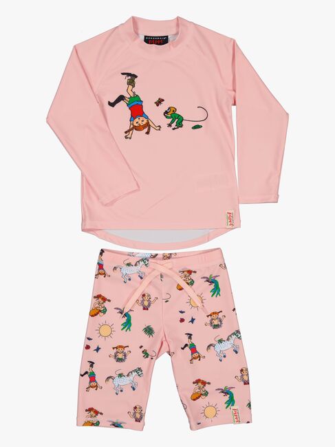 Geggamoja UV-Sett Pippi Langstrømpe, Rosa