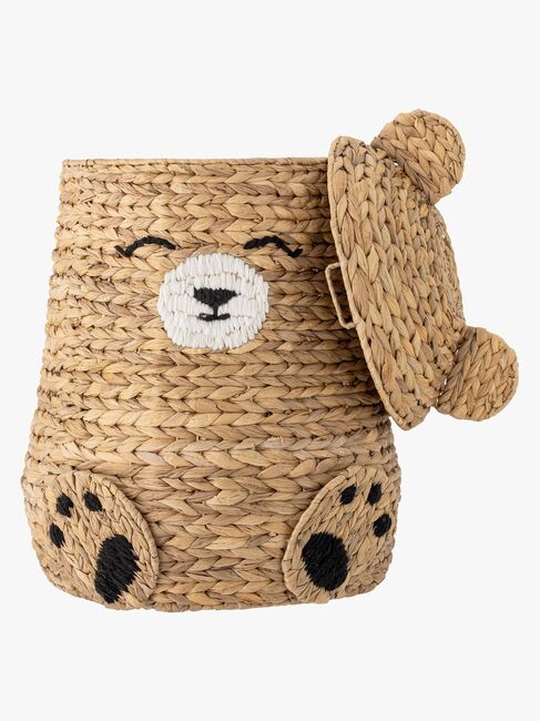 Bloomingville Timone Kurv med Lokk, Nature