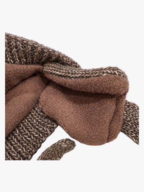 BabyMocs Lue med Øreklaffer, Greige