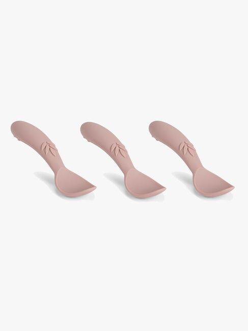 nuuroo Ella Skjeer Silikon 3-Pakk, Woodrose