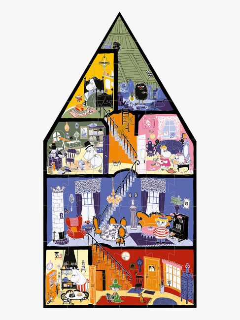 Mummitrollet House Deco Puslespill 40 Brikker