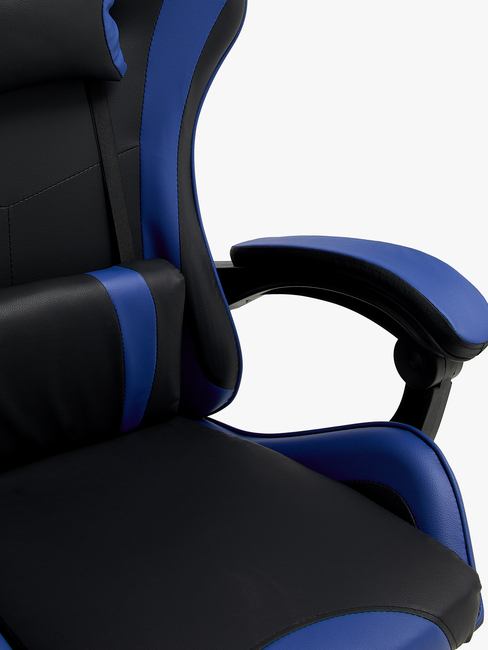 Victory Mission Gaming-stol, svart/blå