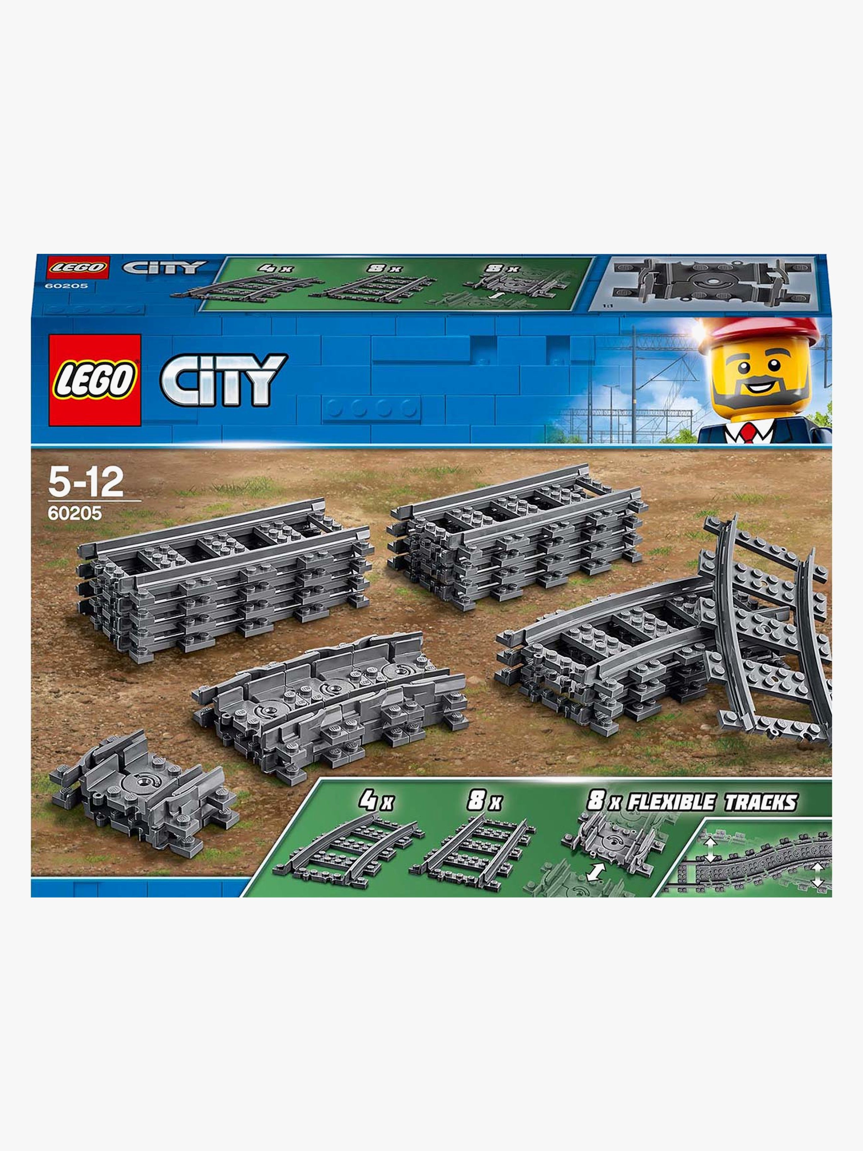 LEGO City 60205 Togskinner - Byggesett