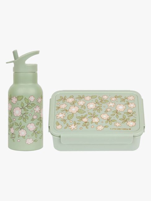 A Little Lovely Company Matboks & Flaske, Blossoms Sage