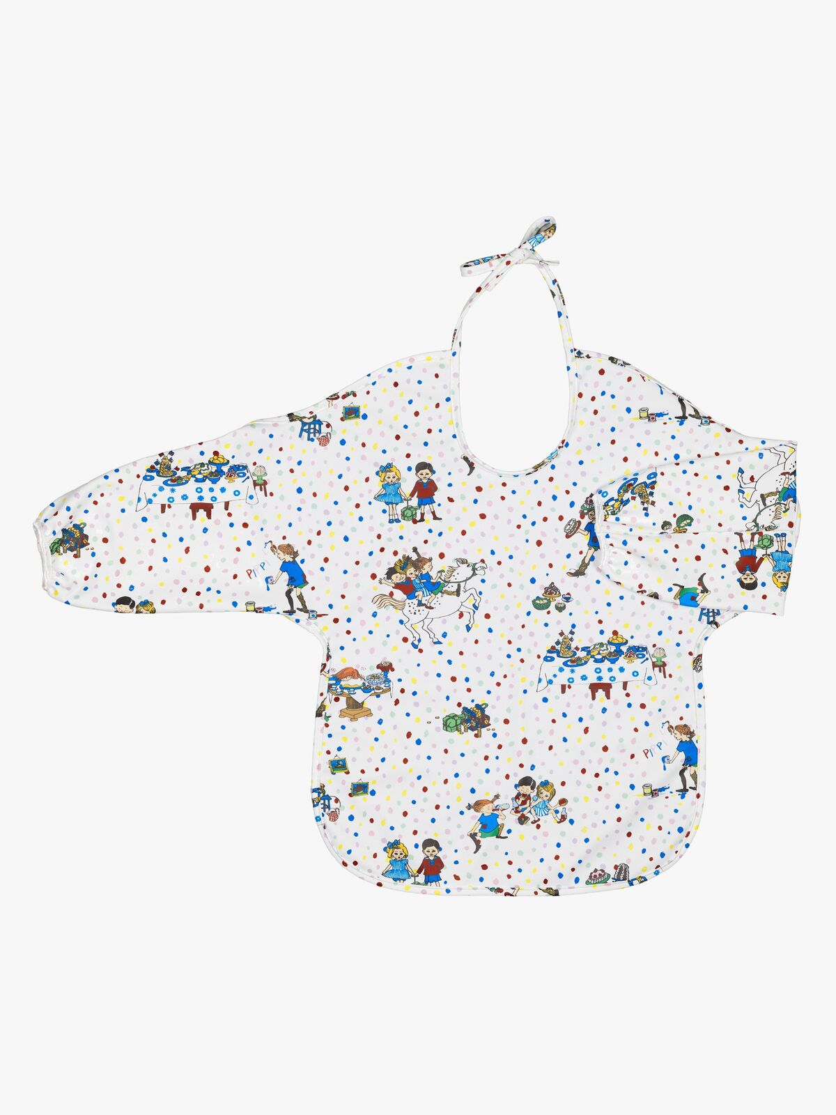 Pippi Langstrømpe Bursdag  Langermet Smekke