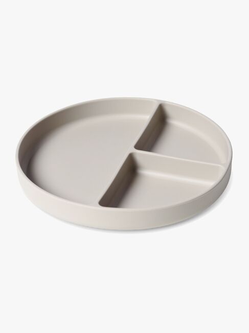 nuuroo Mingo Delt Tallerken Silikon, Cobblestone