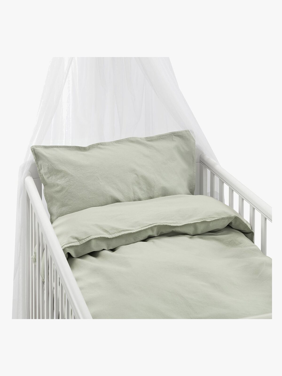 Borganäs Sengesett Sprinkelseng Humble 100 x 130 2-delt, Grønn