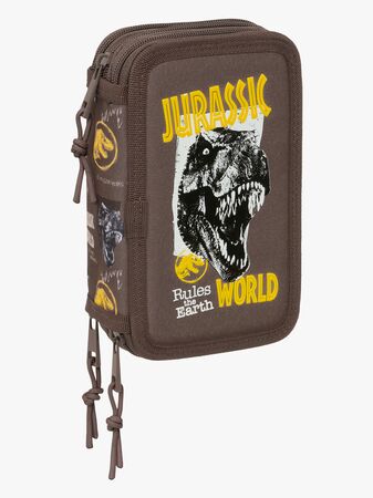Jurassic World  Fylt Trippelpennal 37 Deler, Brun