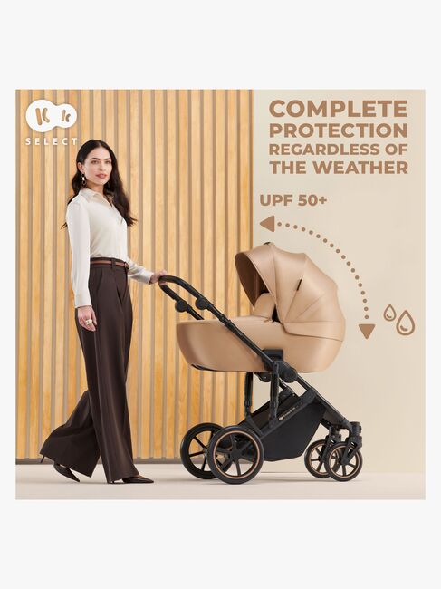 Kinderkraft Prime 2 2-in-1 Duovogn, Venezian Black