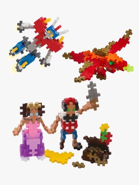 Plus-Plus Byggesett med Bunnplate & Tube Kule Figurer 4x100 Deler