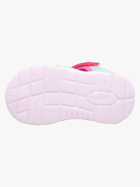 Superfit Wave Sandaler, Light Green/Pink