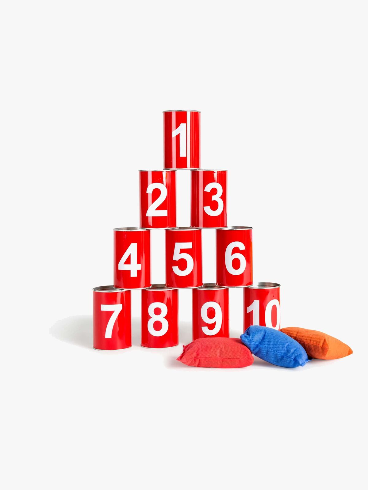 BS Toys Tin Toss Spill, Red