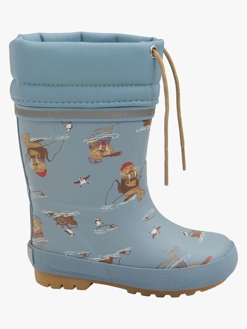 CeLaVi Fôrede Gummistøvler, Smoke Blue