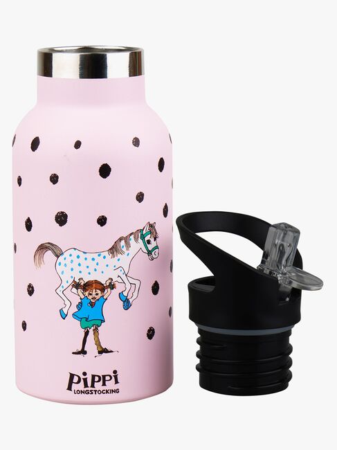 Pippi Långstrump Vannflaske, Pink