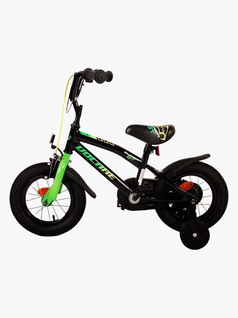 Volare Super GT Sykkel 12 Tommer, Svart/Grønn